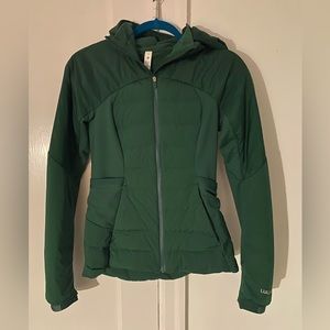 Lululemon Down For it All Jacket, Green